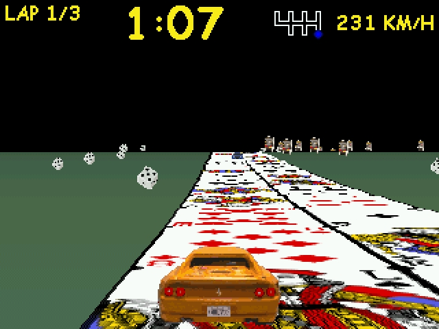 Racer atari screenshot